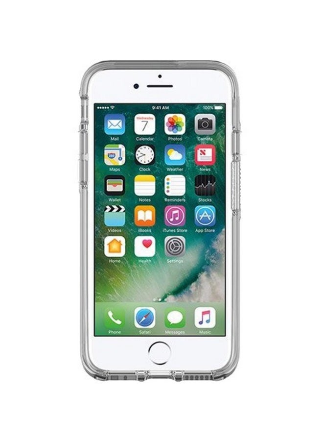 Otterbox - OtterBox iPhone SE 3rd/2nd Gen, iPhone 8 & iPhone 7 (not compatible with Plus sized models) Symmetry Series Case- CLEAR, ultra-sleek, wireless charging compatible, raised edges protect camera & screen - Image 1