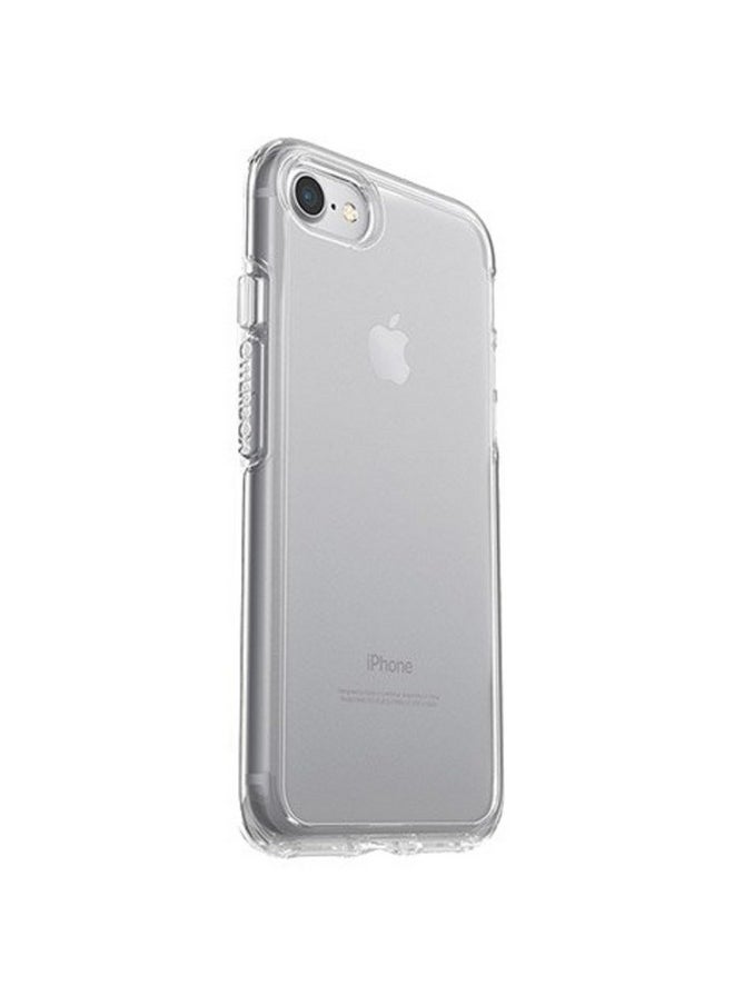 Otterbox - OtterBox iPhone SE 3rd/2nd Gen, iPhone 8 & iPhone 7 (not compatible with Plus sized models) Symmetry Series Case- CLEAR, ultra-sleek, wireless charging compatible, raised edges protect camera & screen - Image 1