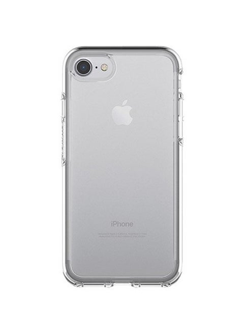 OtterBox iPhone SE 3rd/2nd Gen, iPhone 8 & iPhone 7 (not compatible with Plus sized models) Symmetry Series Case- CLEAR, ultra-sleek, wireless charging compatible, raised edges protect camera & screen