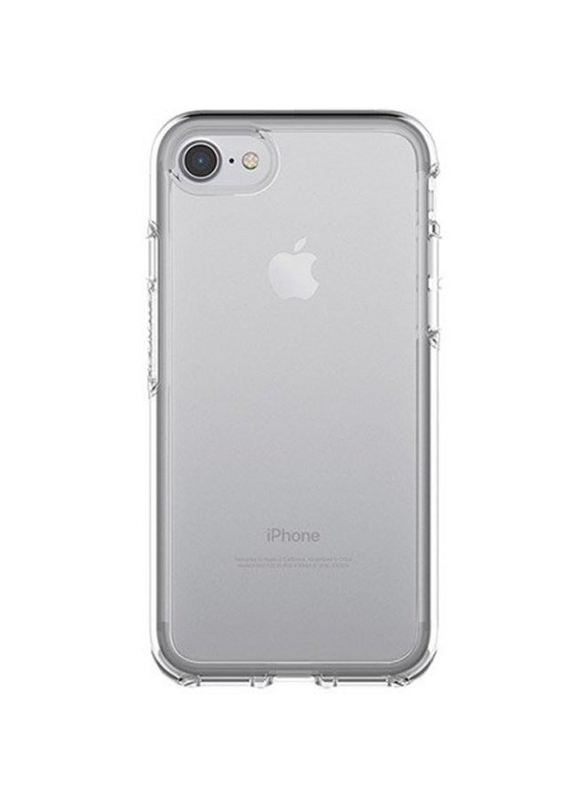 Otterbox - OtterBox iPhone SE 3rd/2nd Gen, iPhone 8 & iPhone 7 (not compatible with Plus sized models) Symmetry Series Case- CLEAR, ultra-sleek, wireless charging compatible, raised edges protect camera & screen - Image 1