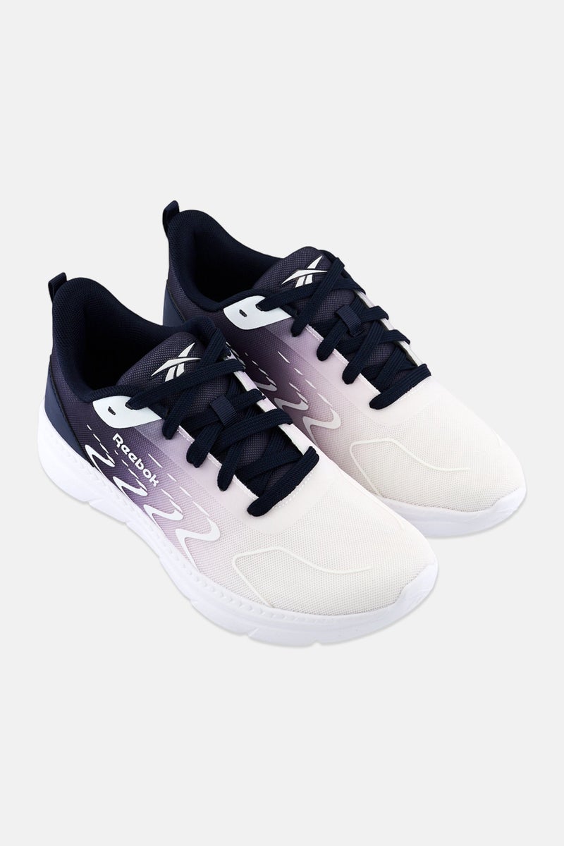 Reebok Women Mega Flow Lace Up Running Shoes, Multicolor - Image 2