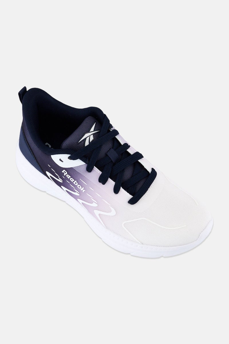 Reebok Women Mega Flow Lace Up Running Shoes, Multicolor - Image 1