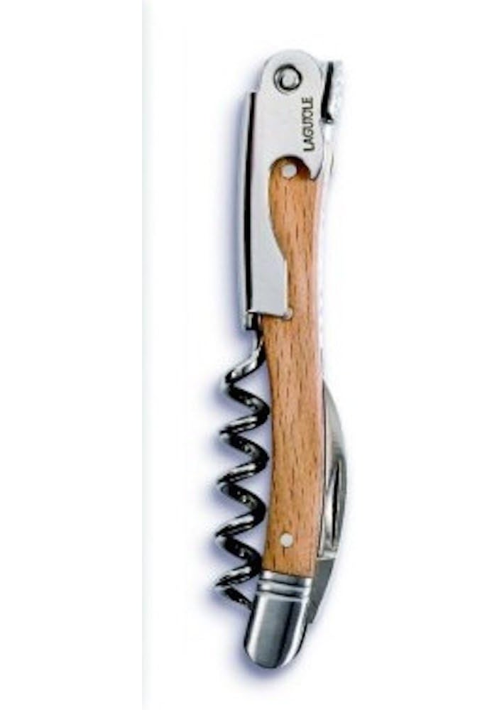 Franmara LAGUIOLE Waiter's Corkscrew with Beechwood Handle
