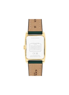COACH Rectangle Analog Women's Green Case Watch - 14504354  - Image 3