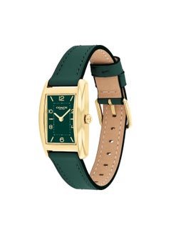 COACH Rectangle Analog Women's Green Case Watch - 14504354  - Image 2