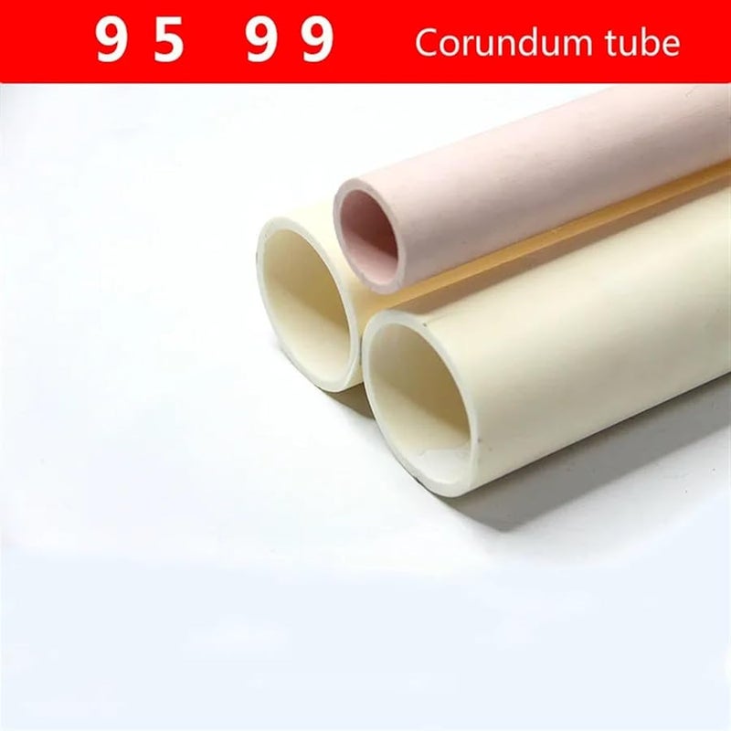 95 Porcelain Corundum Alumina Tube High Thermal Wear Resistant Insulating Thermocouple Protection Tube - Image 4