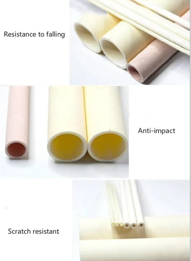 95 Porcelain Corundum Alumina Tube High Thermal Wear Resistant Insulating Thermocouple Protection Tube - Image 5