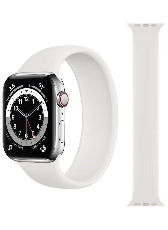 vesus - Replacement Band For Apple Watch Series 1/2/3/4/5/6/SE 38/40mm White - Image 1