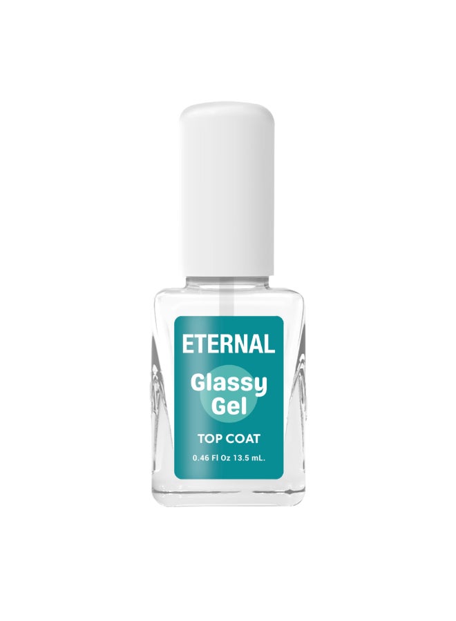 Eternal Glassy Gel Top Coat High Shine GelLike Top Coat for a LongLasting Glossy Finish - Image 2