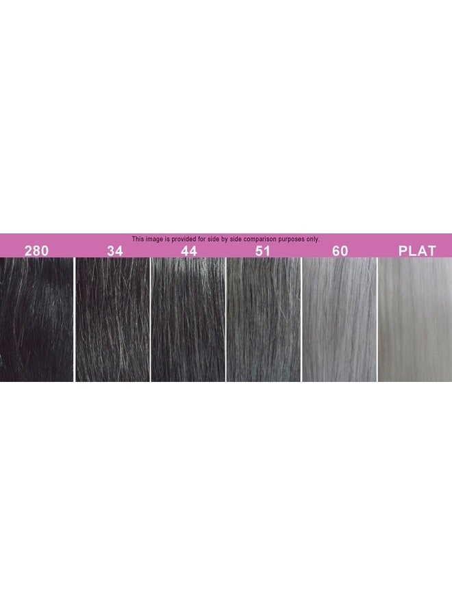 Foxy Silver - Weave Foxy Silver (Weave - HH Yaki Straight) 08 inch - 100% Human Hair Weave in 51 - Image 4