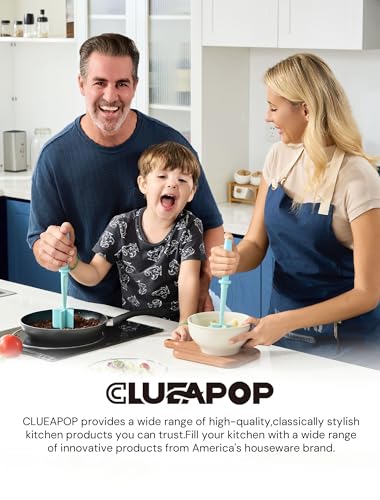 CLUEAPOP Meat Chopper, Hamburger Chopper, CLUEAPOP Potato Masher-Professional Multifunctional Heat Resistant Nylon Ground Beef Smasher Kitchen Tools And Gadgets, ​Safe For Non-Stick Cookware - Image 2