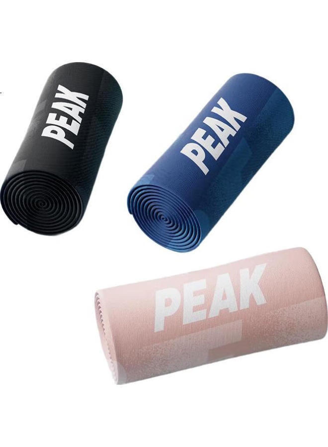 Peak Sports Towel, Sweat-Absorbing, For Swimming, Fitness, Badminton, Heat Relief, Water-Absorbing, For Face Washing And Bathing, Yhz4676 Blue - Image 2