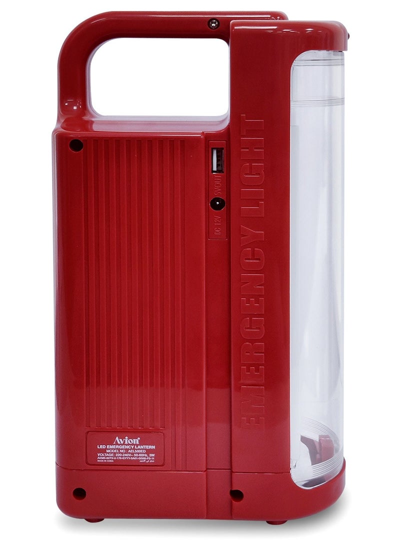 Emergency Lantern| Over Charge Protection| Lead Acid Rechargeable Battery| 5V USB Mobile Charging| Durable ABS Body| Working Time up to 7 Hours