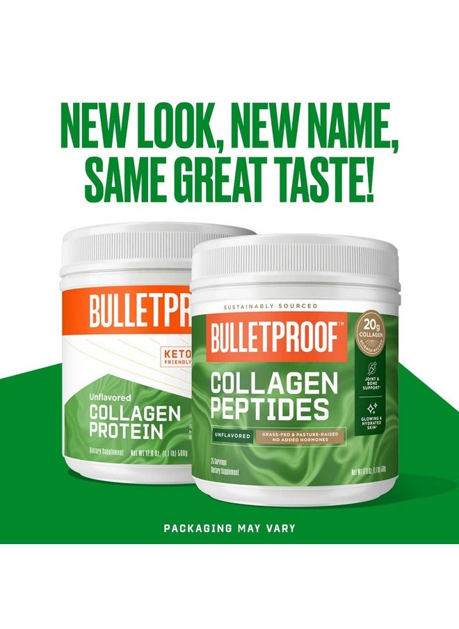 Bulletproof Collagen Protein Powder Unflavored Ketofriendly Paleo Grassfed Collagen Amino Acid Building Blocks For High Performance (17.6 Ounce)  - Image 3