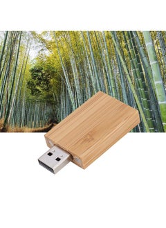 Thoraya Wooden Long Shape Flash Drives Storage USB 2.0 U Disk Memory Stick (64G)  - Image 4
