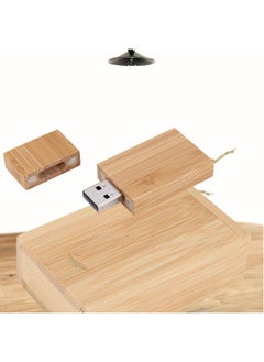 Thoraya Wooden Long Shape Flash Drives Storage USB 2.0 U Disk Memory Stick (64G)  - Image 5