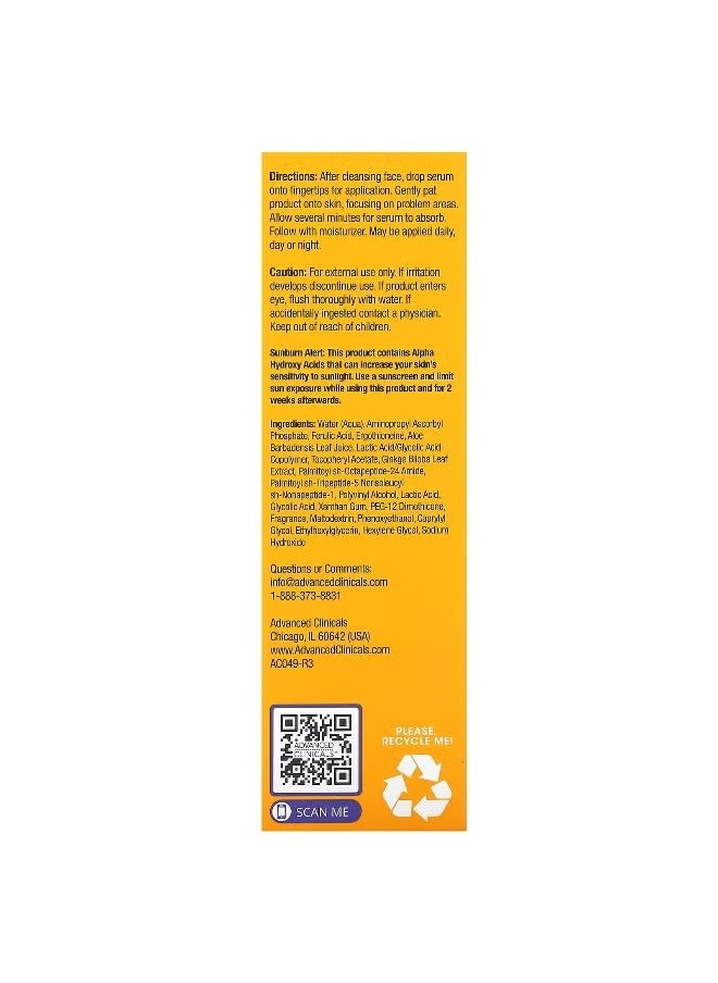Advanced Clinicals Advanced Clinicals, Vitamin C Serum, Anti-Aging, 1.75 fl oz (52 ml)  - Image 5
