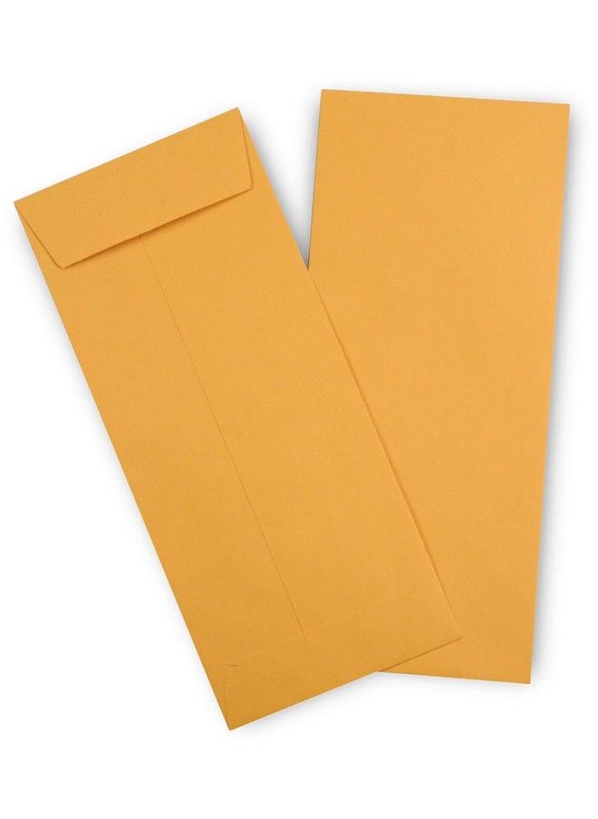 GUARDIAN - Dian 10 Brown Shipping Policy Envelopes Adhesive Flap Envelopes For Invoices Reports & More Open End Security Envelopes W 24 Lb Paper Brown Envelopes - Image 1
