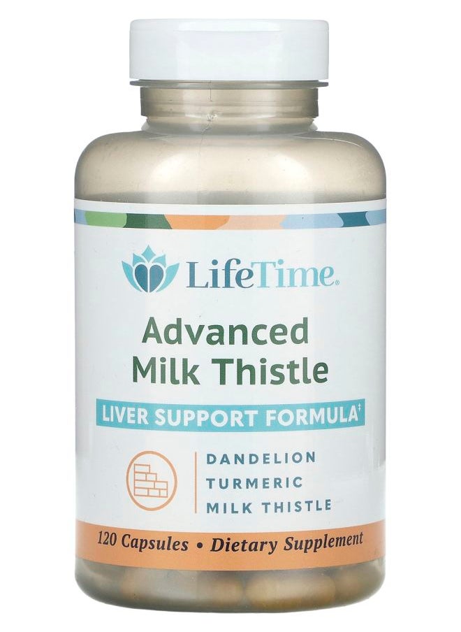 Lifetime Advanced Milk Thistle 120 Capsules 