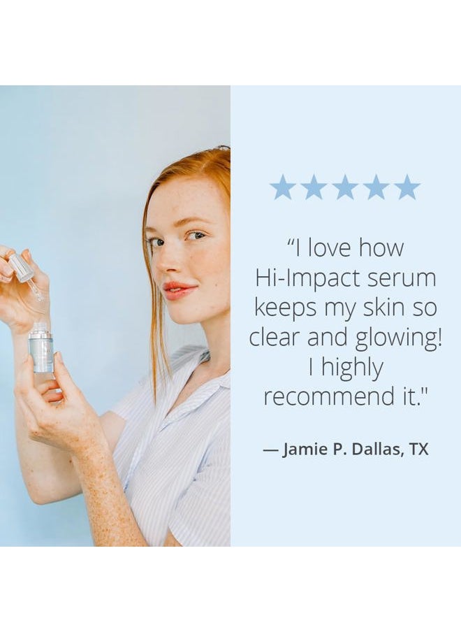 stemulation HI Impact Serum - The Ultimate Brightening Serum with Hyaluronic Acid, Vitamin C and Epidermal Growth Factors  - Image 4