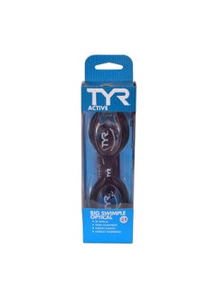 TYR Big Swimple Optical Swim Goggles 5.5 (Clear;Black)  - Image 5