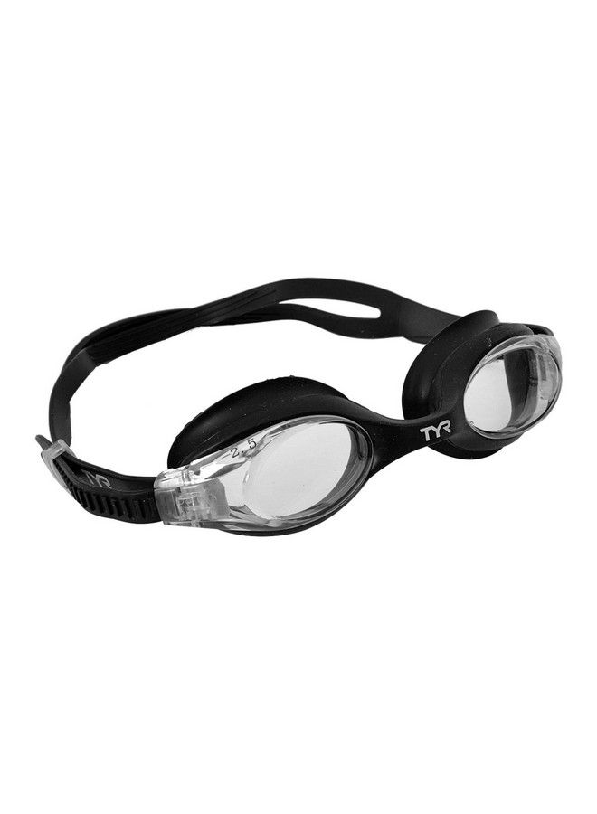 TYR Big Swimple Optical Swim Goggles 5.5 (Clear;Black) - Image 2