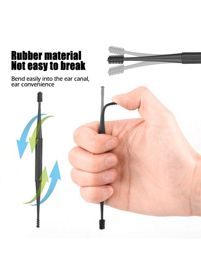 maycreate MAYCREATE® 10PCS Ear Wax Cleaner Stainless Steel Ear Wax Remover Tool Kit Grade Stainless Steel Ear Pick Tools for Adults and Kids Ears Cleaning(Batteries Included)  - Image 4