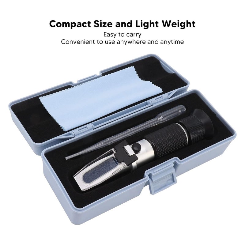 Milk Meter Refractometer Portable Handheld Refractometer for Milk Protein Test - Image 2