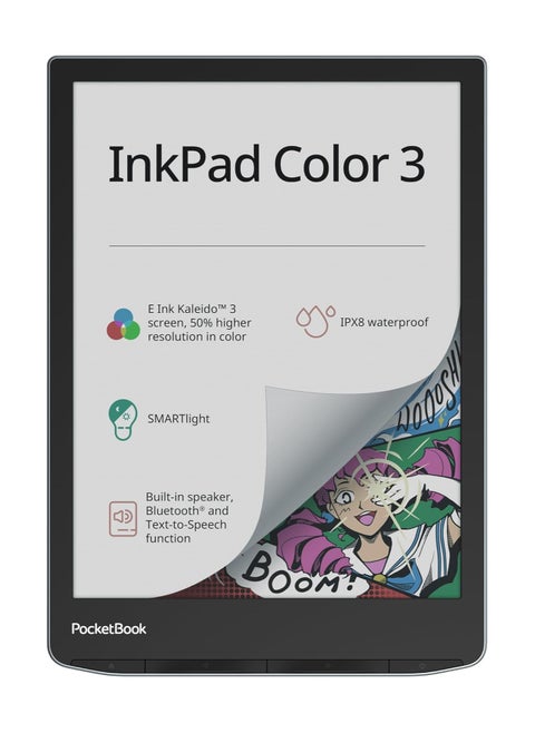 InkPad Color 3 E-Reader, 7.8'' E-Ink Kaleido™ Color Screen, SMARTlight, Text-to-Speech, Built-in Speaker, Bluetooth