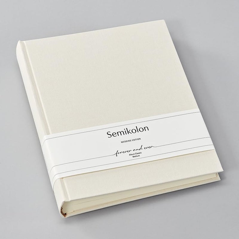 Semikolon - Classic Event Photo Album Wedding Edition, Chamois - 80 Pages - Image 2