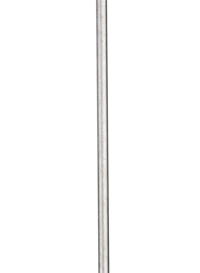 Progress Lighting Ceiling Light or Fan Stem Extension Kit, Two 12" and Two 15" Stems, 54" Total Length, 1/2" Diameter, Hanging Light Fixture & Ceiling Fan Downrod Extension, Galvanized (P8601-141) - Image 1