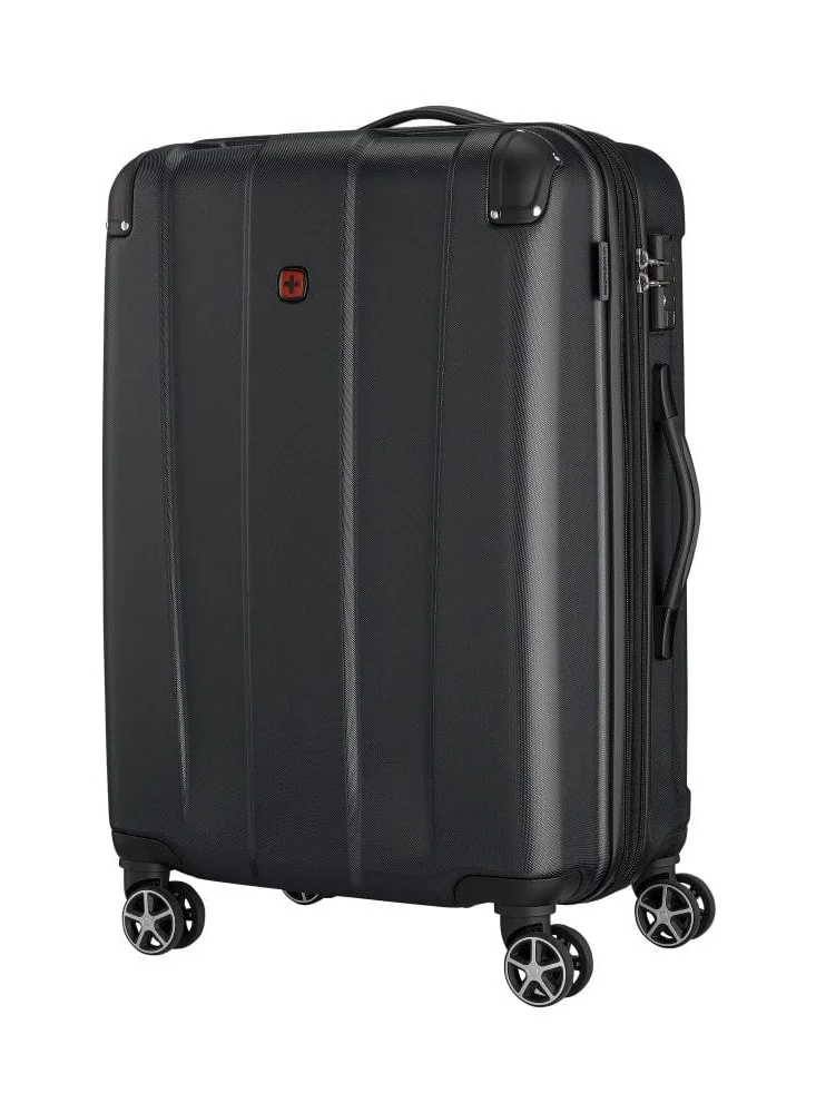 Wenger Protector Medium Hardside Expandable 67cm Check-In Luggage Trolley Black - 612363