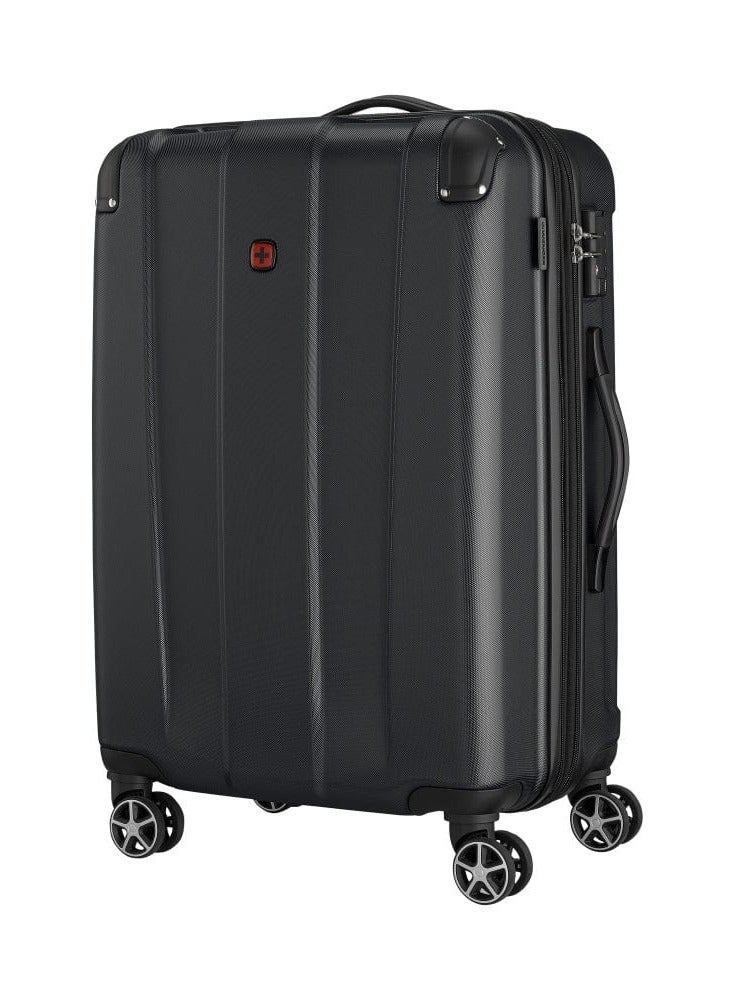 Wenger Protector Medium Hardside Expandable 67cm Check-In Luggage Trolley Black - 612363 - Image 4