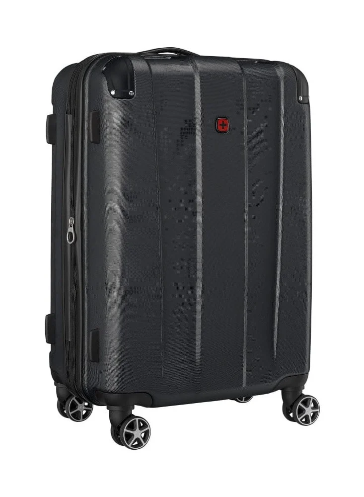 Wenger Protector Medium Hardside Expandable 67cm Check-In Luggage Trolley Black - 612363