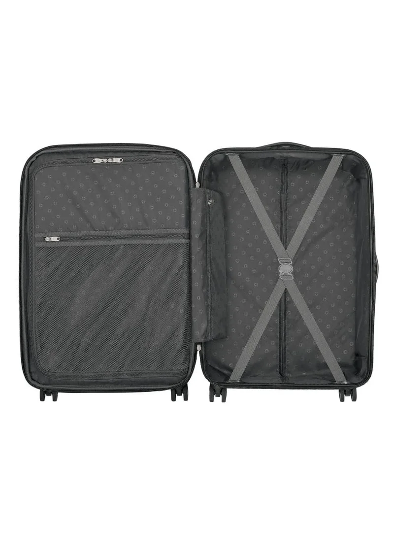 Wenger Protector Medium Hardside Expandable 67cm Check-In Luggage Trolley Black - 612363