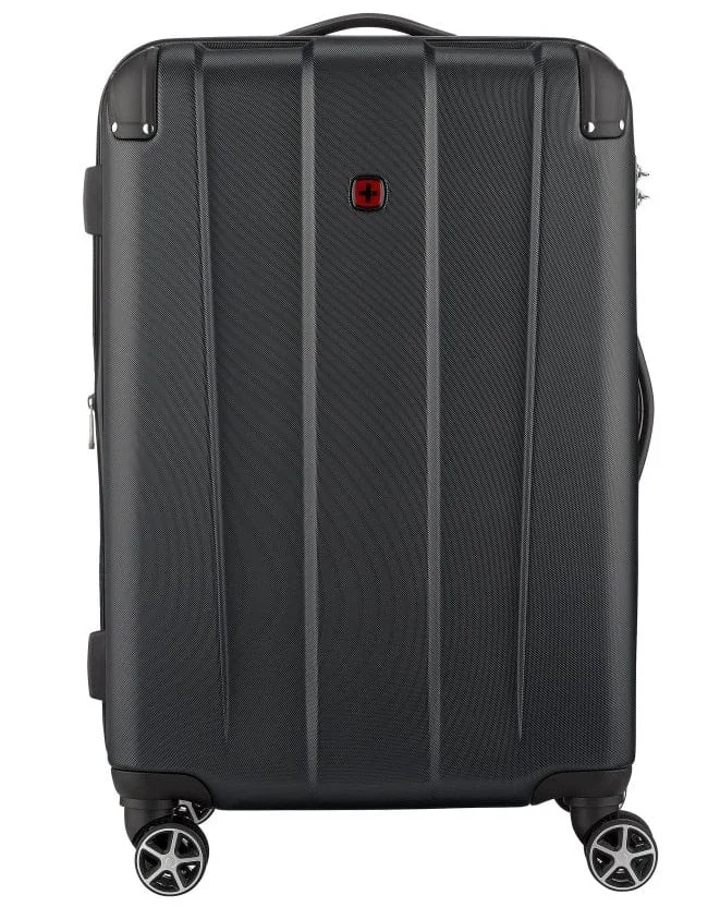 فيجنر حقيبة سفر ترولي متوسطة صلبة قابلة للتوسيع  سم أسود