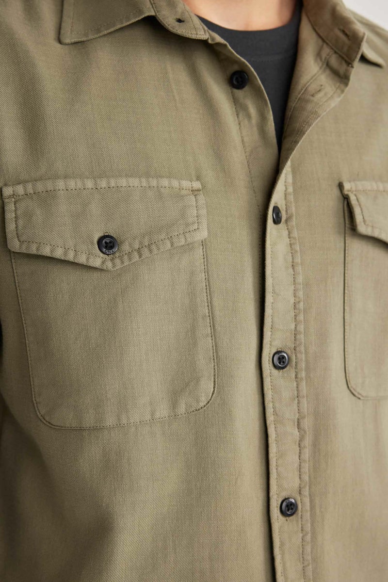 DeFacto Man Regular Fit Cotton Long Sleeve Shirt Jacket - Image 3