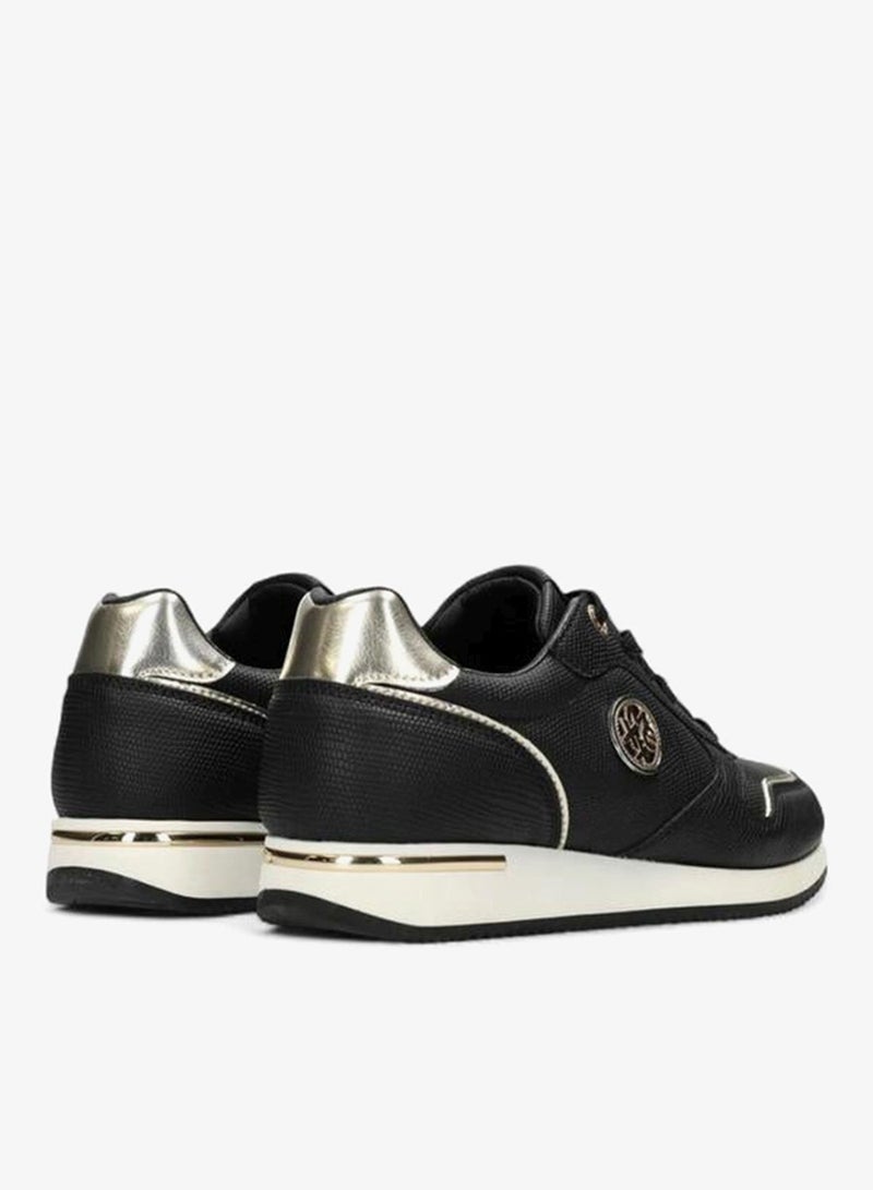 مكس حذاء رياضي برباط مزين بالدانتيل ولمسة معدنية - Image 3