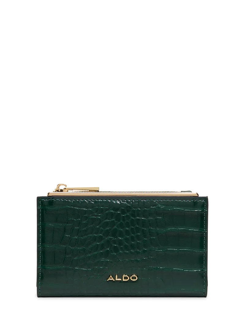 ALDO Logo Detail Zip Through Card holders