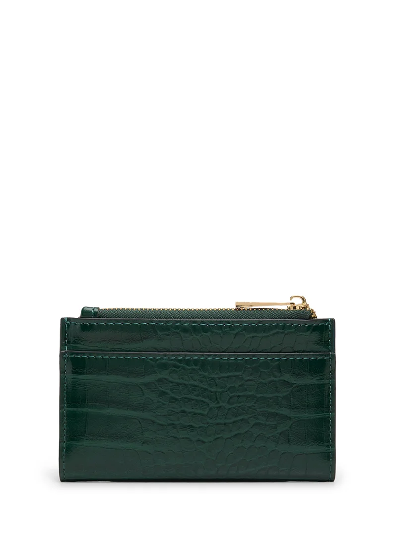 ALDO Logo Detail Zip Through Card holders