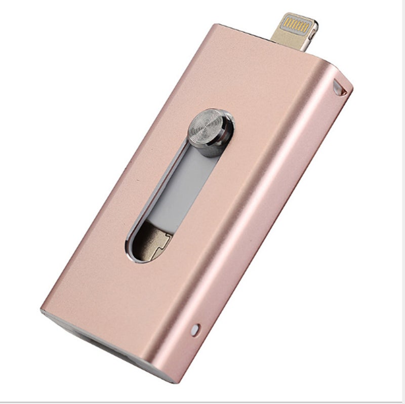 Suitable For Iphone Usb Flash Drive Android High-Speed Computer Metal Three-In-One Usb Flash Drive Gift Custom - Image 3