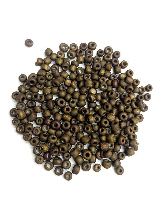 NIBEMINENT Round Glass Seed Beads 0.4cm - Image 1