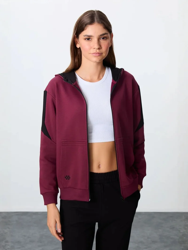 تومي لايف TOMMY Oversized Hooded Zip Sweatshirt And Pants Set