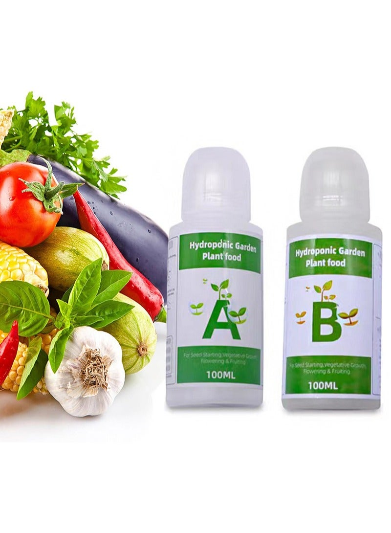 ايكانبو سماد نباتي للحدائق المائية سعة 200 مل، متوافق مع أنظمة الزراعة المائية، سماد مركز متعدد الأغراض للنباتات من الفئة أ و ب، مناسب لإنبات النباتات - Image 1