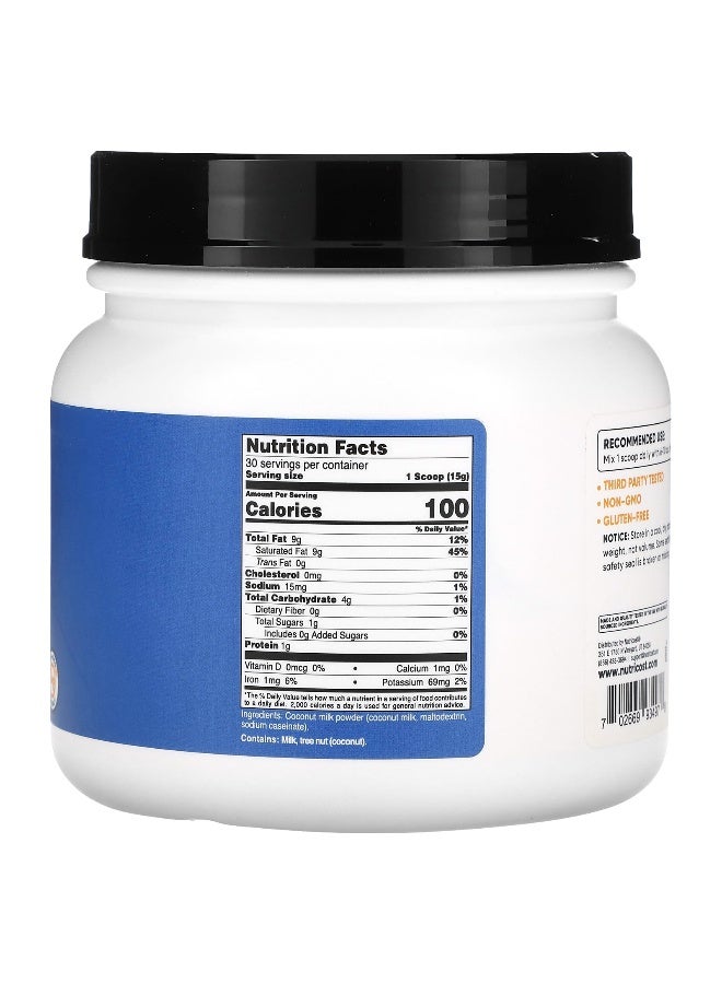 Nutricost Nutricost, Coconut Milk Powder, Unflavored, 16 oz (454 g)  - Image 2
