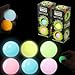 FauKait 6pcs 24in Lumi BallsDream BallsGlow in The Dark Sticky Balls That Stick to The CeilingStress Relievers Stress Balls for Kids and AdultsElevated BallsASMR Cool Stuff for TeensStocking Stuffers - Image 2