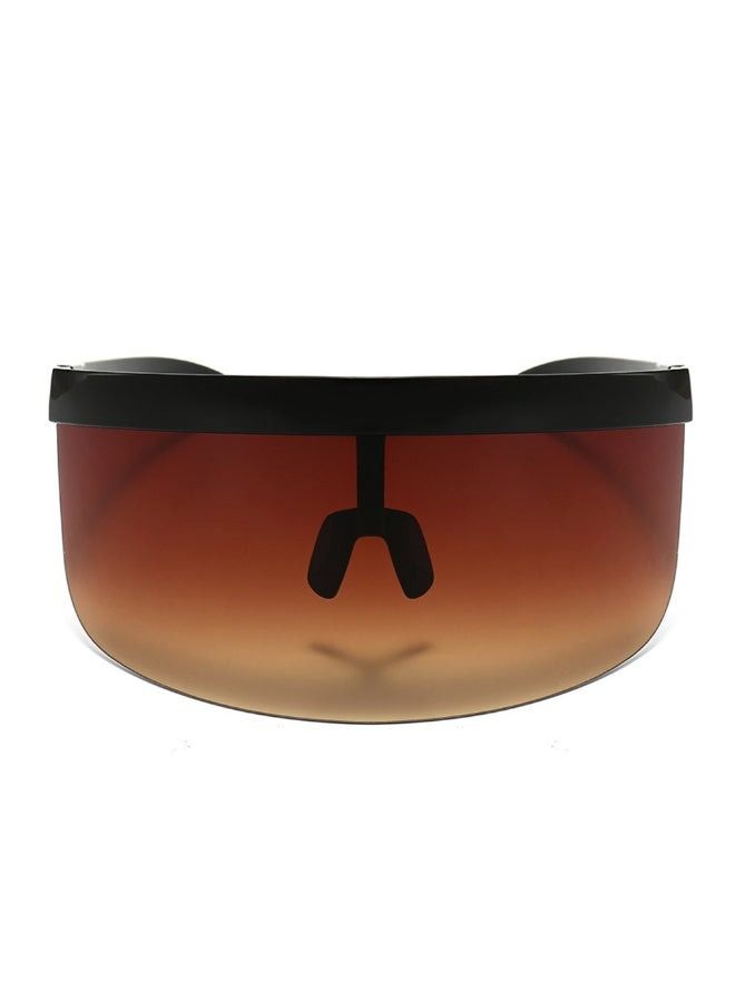 نظارة شمسية للحماية تغطي نصف الوجه