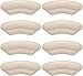 BIGIICO Heel Grips Liner Cushions Heel Pads Insert Prevent Too Big Slipping Blisters Filler for Loose Shoe Fit Pale Apricot - Image 1