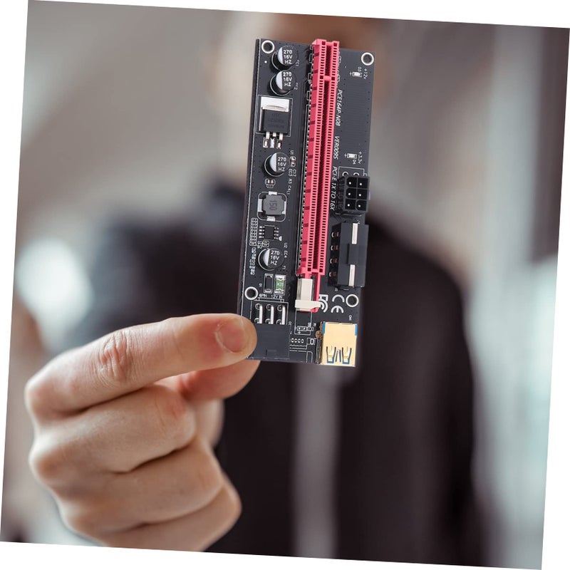 بطاقة رفع PCIe كابل رفع GPU للوحة الأم بواجهات مزدوجة - Image 5