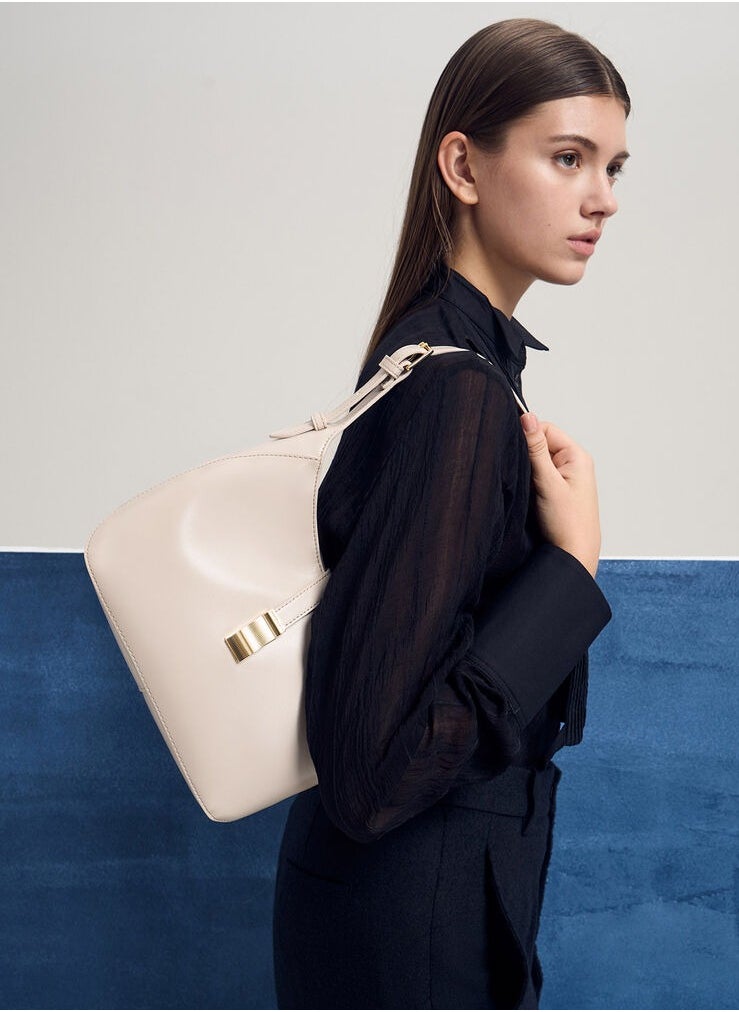 Charles & Keith Charles & Keith Wisteria Belted Shoulder Bag  - Image 2